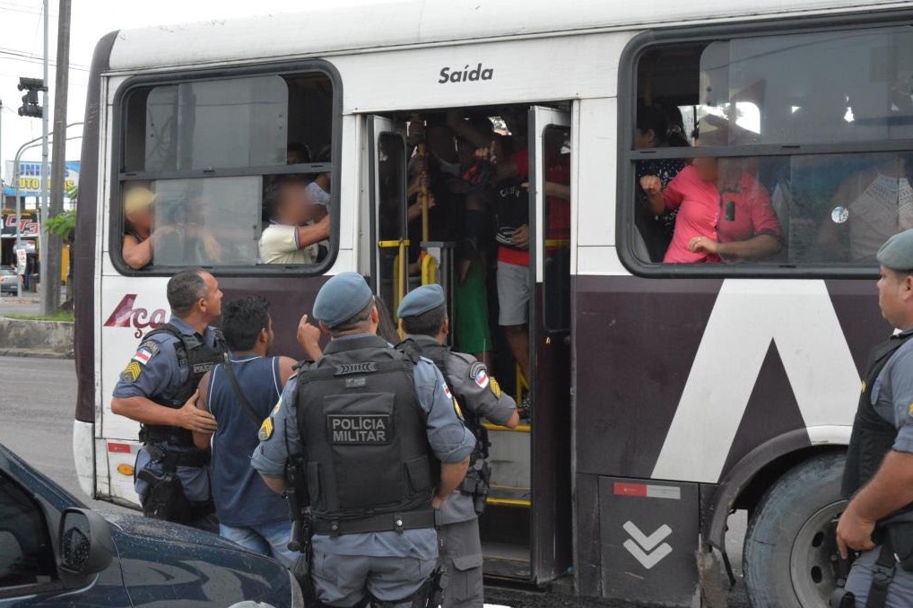 Polícia recebeu mais de 500 avisos de roubo a ônibus por aplicativo em Manaus