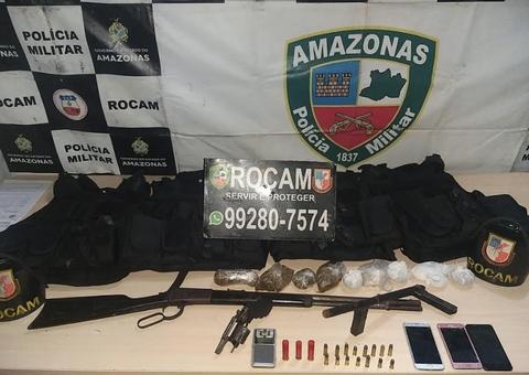 Treze são presos e dois adolescentes são apreendidos no fim de semana em Manaus