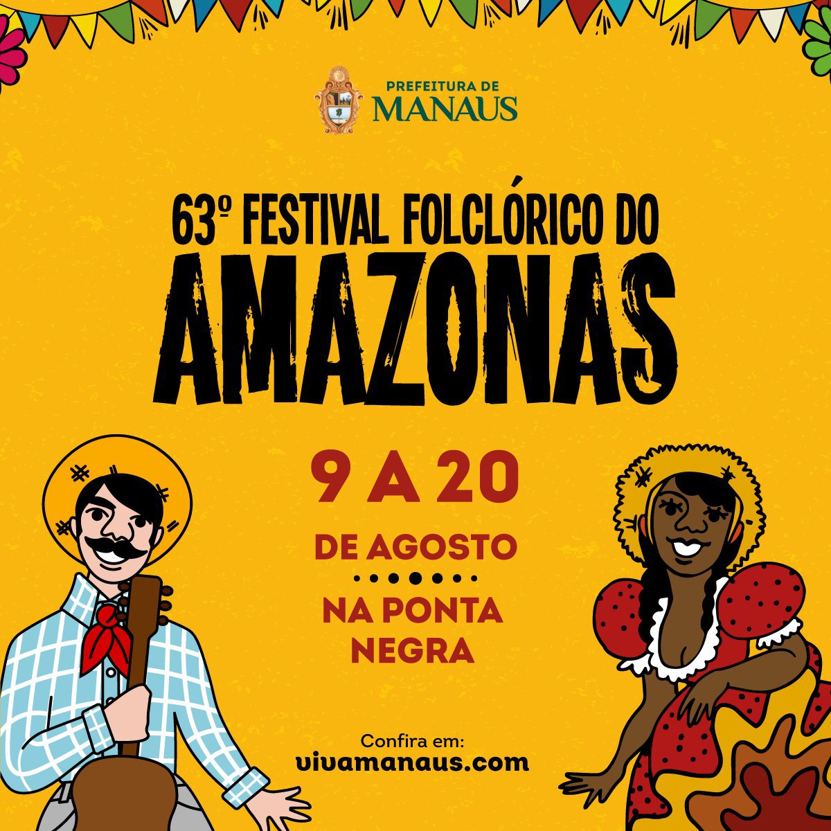 Festival Folclórico do AM: o evento mais tradicional da cidade