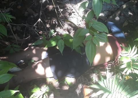 Em Manaus, corpo com marcas de tiro é encontrado em matagal 