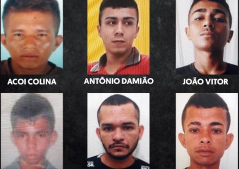 Polícia Civil pede apoio para localizar fugitivos de unidade prisional no Amazonas