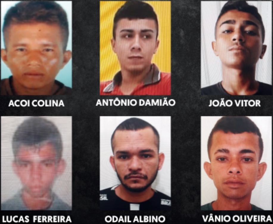 Polícia Civil pede apoio para localizar fugitivos de unidade prisional no Amazonas