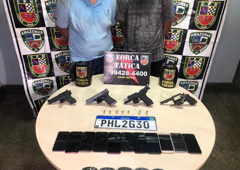 GPS de celulares roubados entrega dupla suspeita de invadir empresa em Manaus