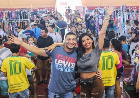 Bazar da Rayana deste sábado vai ofertar de cosméticos à roupas a partir de R$ 1,99