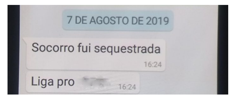 Mulher mobiliza polícia ao simular sequestro para fugir com amante