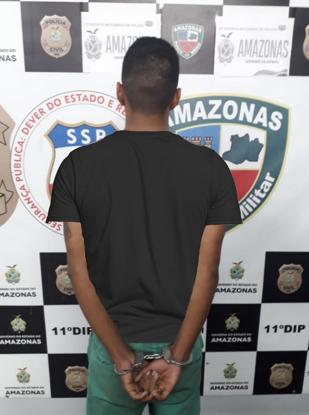 Suspeito de participar de roubo a lanchonete é preso em Manaus 