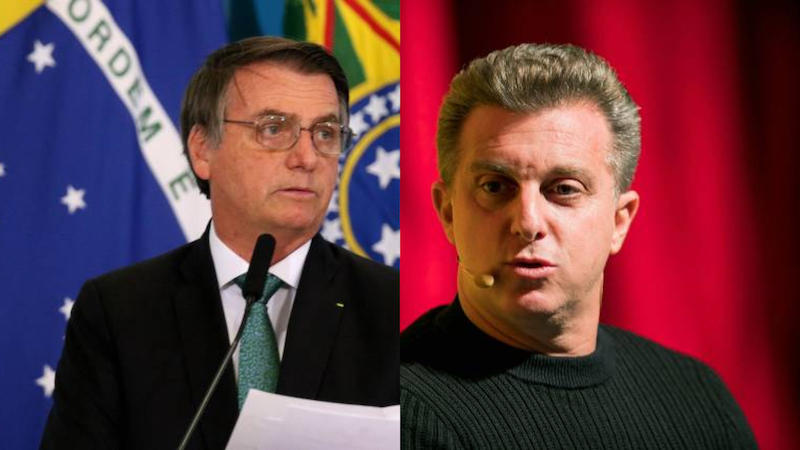 Bolsonaro manda aviso ao apresentador Luciano Huck: 'Vou mostrar tudo que ele fez'