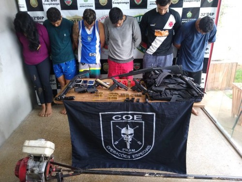 Detentos que fugiram de delegacia no AM são recapturados