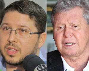 A ‘parada’ do vice-governador com o prefeito Arthur