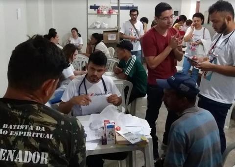 Refugiados venezuelanos recebem serviços de saúde na Rodoviária de Manaus