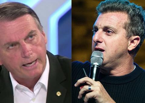 Saiba qual foi a reação de Luciano Huck às acusações de Bolsonaro