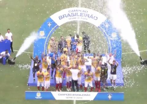 Em partida emocionante, Brusque é campeão da Série D do Brasileirão 