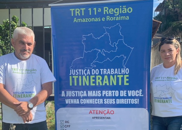 Justiça do Trabalho realiza ação itinerante entre os dias 20 e 21