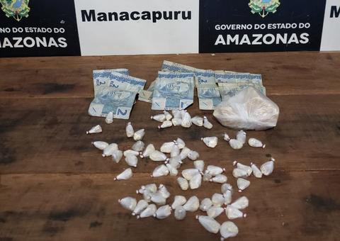 Mulher é presa com drogas no Amazonas 