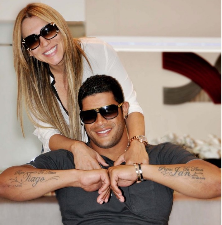 Jogador Hulk se separa às vésperas de oficializar união