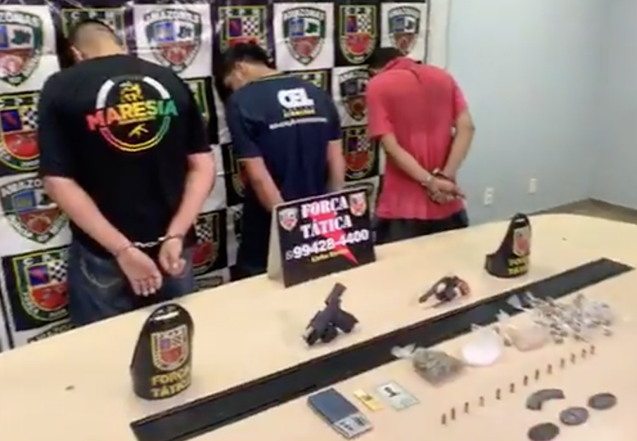 Homem preso com drogas e arma é suspeito de participar na morte de funcionário do Inpa 