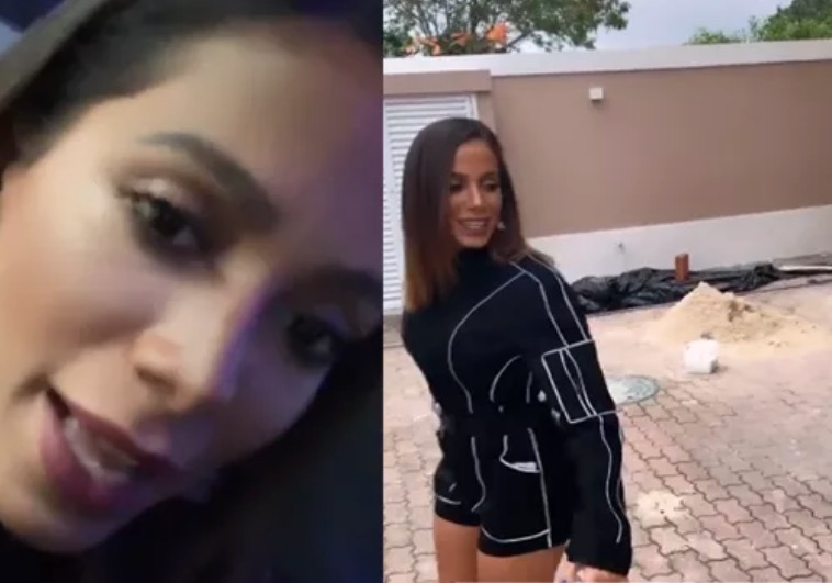 Anitta reclama de ‘obra milionária’ em casa: ‘As mães cismam em consertar coisas’ 
