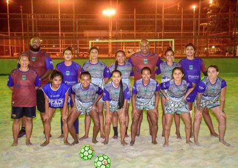 Seleção Amazonense de Beach Soccer feminino disputa 1º Circuito da modalidade no Rio 