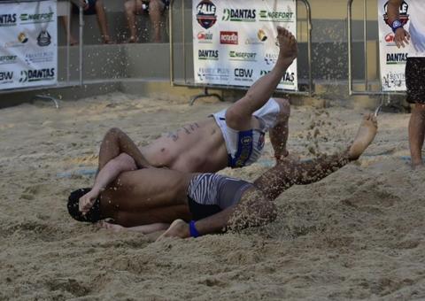 Praia da Ponta Negra será palco do 2º Campeonato Amazonense de Beach Wrestling