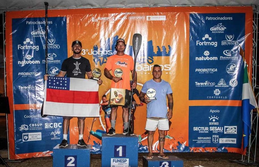 Amazonense é vice-campeão em circuito brasileiro de SUP