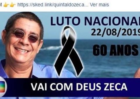 Morte de Zeca Pagodinho é divulgada nas redes sociais; fake