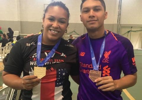 Atletas do Amazonas conquistam ouro e bronze no Brasileiro de levantamento de peso