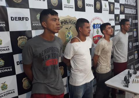 Suspeitos de fazer arrastão no T4 pretendiam roubar R$ 50 mil do Sinetram em Manaus
