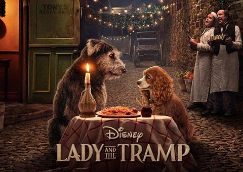 Live-action de A Dama e o Vagabundo ganha primeiro pôster