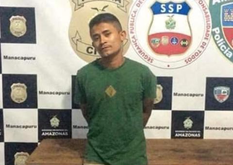 No Amazonas, suspeito é preso por matar ex-colega de cela que flertou com esposa