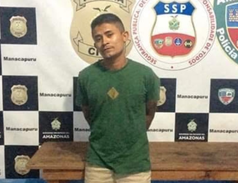 No Amazonas, suspeito é preso por matar ex-colega de cela que flertou com esposa