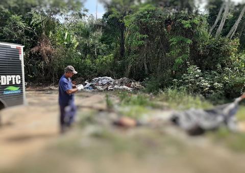 Em Manaus, homem assassinado em matagal havia sido sequestrado após buscar leite para o filho