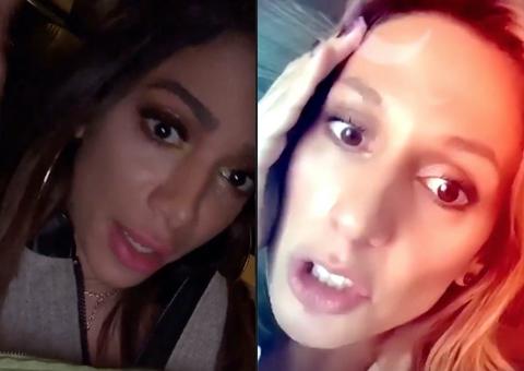 Anitta e Luísa Mell discutem sobre Bolsonaro em manifestações pela Amazônia