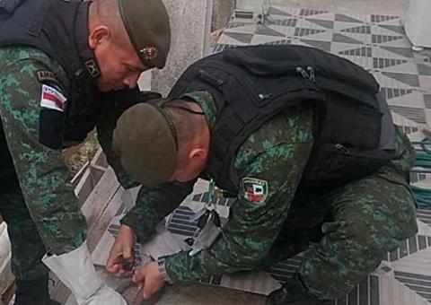 Família leva susto ao encontrar filhote de jacaré dentro de casa em Manaus