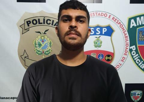 Suspeito de agredir homem e roubar R$ 5 mil é preso no Amazonas 