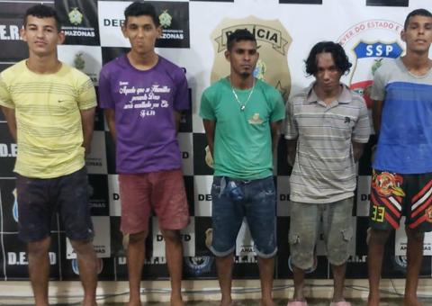 Cinco pessoas são presas suspeitas de furtar fios de cobre em Manaus 