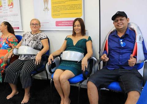 Inativos recebem serviços de saúde na sede da Manaus Previdência