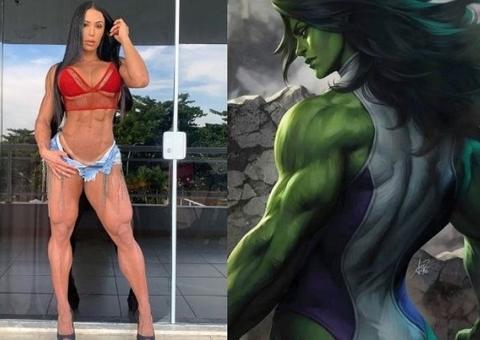 Gracyanne Barbosa surpreende fãs ao falar sobre ser Mulher-Hulk em série da Marvel