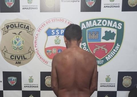 Agricultor é preso suspeito de estuprar ex-enteada de 13 anos no Amazonas