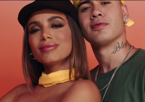 Anitta causa na web após contar que sentiu “terremoto” ao dançar com Kevinho
