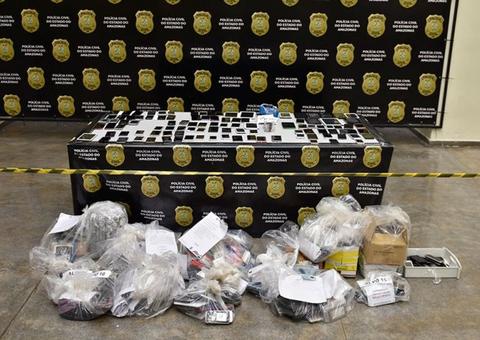 Em Manaus, polícia divulga lista de aparelhos apreendidos em operação ‘Offline’