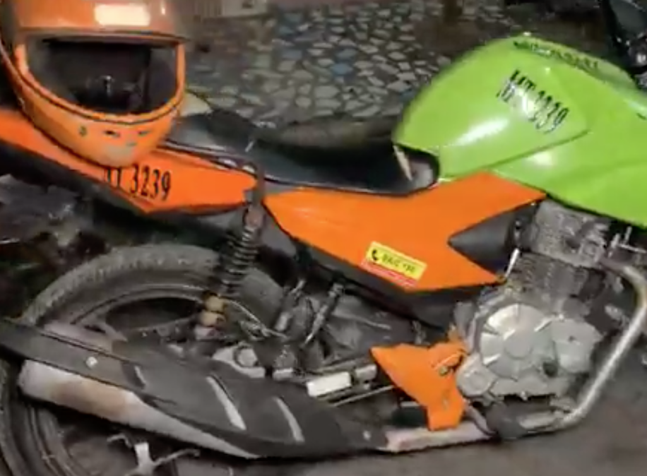 Mototaxista é esfaqueado após entrar em luta corporal com assaltantes em Manaus 