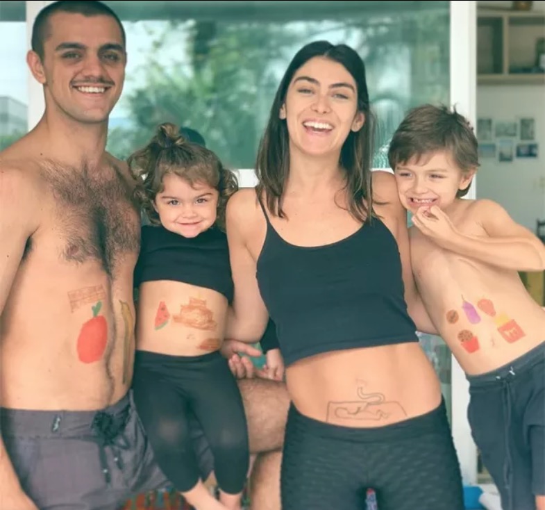 Felipe Simas e Mariana Uhlmann anunciam terceira gravidez