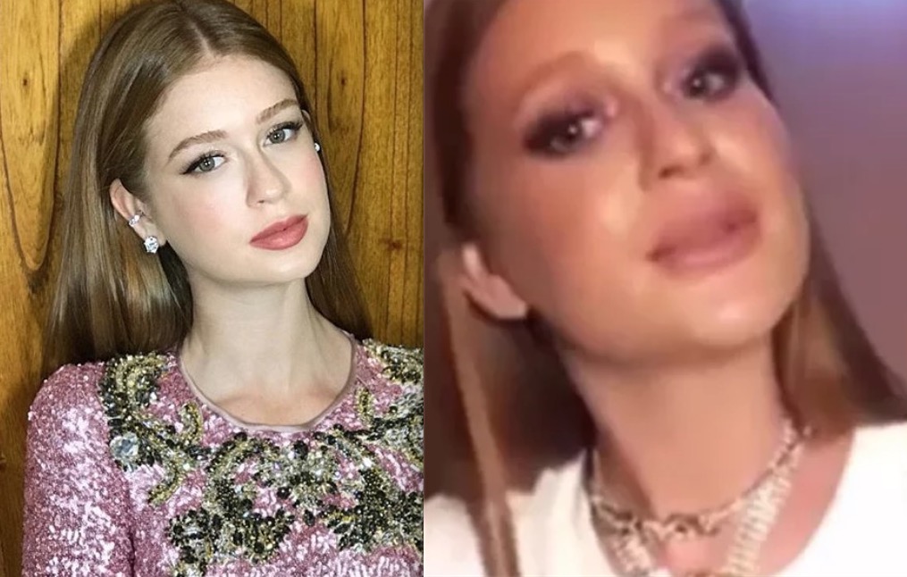 Marina Ruy Barbosa aparece com rosto estranho e internautas apontam botox