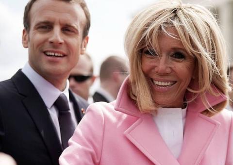 Em português, primeira-dama da França agradece brasileiros por hashtag #DesculpaBrigitte