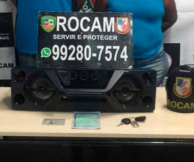 Casal é preso com produtos roubados escondidos em apartamento de Manaus