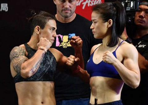 Jéssica Andrade surge como favorita e promete nocautear Zhang no UFC deste sábado