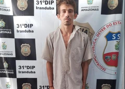 Homem é preso suspeito de estuprar mulher durante assalto a residência no Amazonas