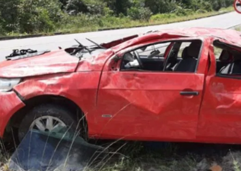 Garoto de 14 anos morre em grave acidente na BR-174 no Amazonas 