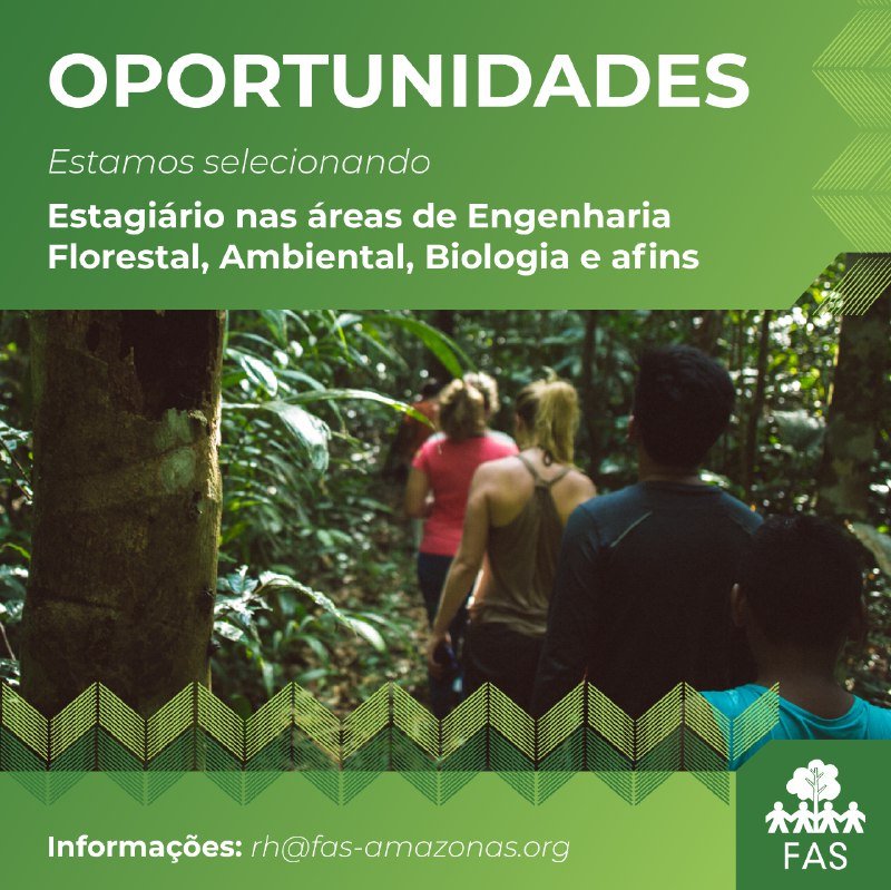 FAS seleciona estagiários na área de engenharia em Manaus 
