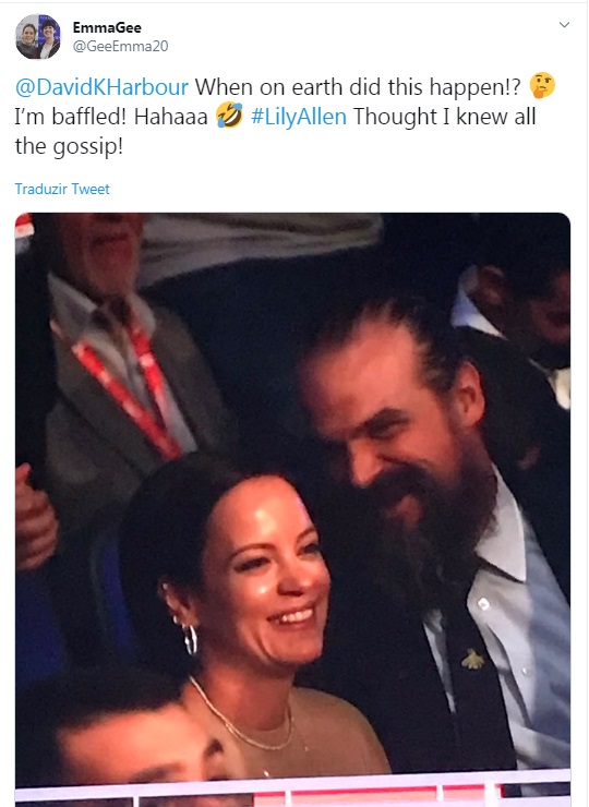 Lily Allen pode estar namorando ator de 'Stranger Things'